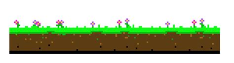 Pixel Ground Grass Pixel Art Maker