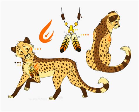 Transparent Chester Cheetah Png Anime Cheetah Drawings Free