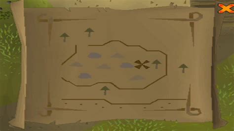 Rock Formation Map Dig Location Beginner Clue Scroll Osrs Old School