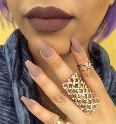 40 Cool Matte Nail Art Designs You Need To Try Right Now