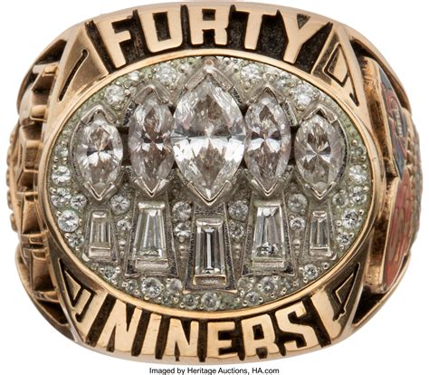 1994 San Francisco 49ers Super Bowl Xxix Championship Ring Lot 80078