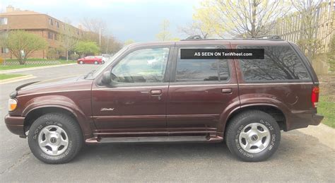 2000 Ford Explorer Limited Fully Loaded Suv Tires V6 4wd