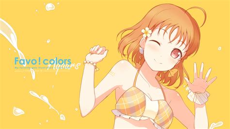 6u eternal land bikini blush breasts cleavage love live school idol project love live