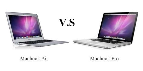 Macbook Air Vs Macbook Pro Which Ones Right For You