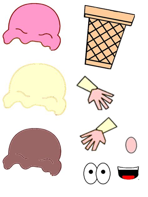어서 클라이언트를 다운로드 받고 시작하세요! 아이스크림 만들기 달콤한 미술놀이 도안 : 네이버 블로그