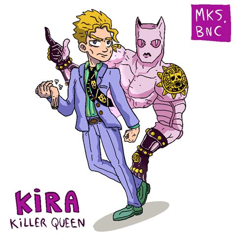Yoshikage Kira Killer Queen By Zamothos On Deviantart