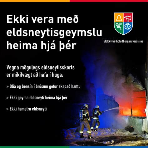 Reykjavík On Twitter Mikilvæg Skilaboð Frá Slökkviliði