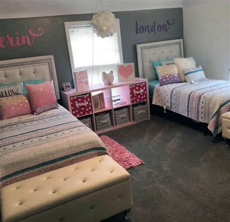 Cute Twin Bedroom Ideas For Girls Dle Shared Girls Room