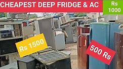 Cheapest SecondHand Fridge Market In Faridabad || Kabadi Market || AR Vlogs