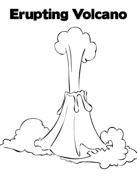 Volcano coloring volcano coloring pageuniversal orlando close up coloring pages for s volcano in theme. Free Printable Volcano Coloring Pages For Kids