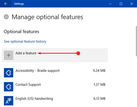How To Manage Optional Features On Windows 10 After Creators Update