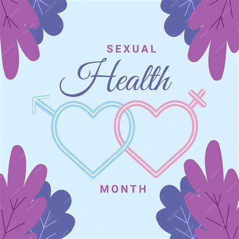 Premium Vector Sexual Health Month Design Stock Vector Illustration