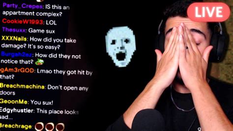 Fake Twitch Chat Helps Me Beat Horror Game Restreamed Youtube