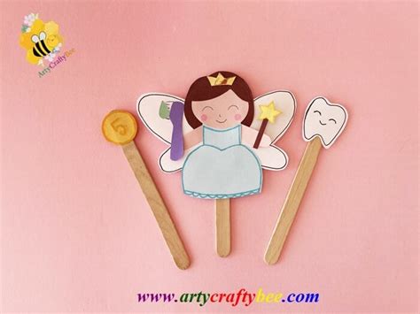 Magical Tooth Fairy Craft Create Enchanting Puppets For Kids Arty