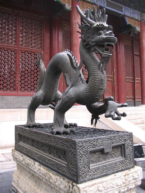 Deweys China Trip Photos Beijing Summer Palace Statues