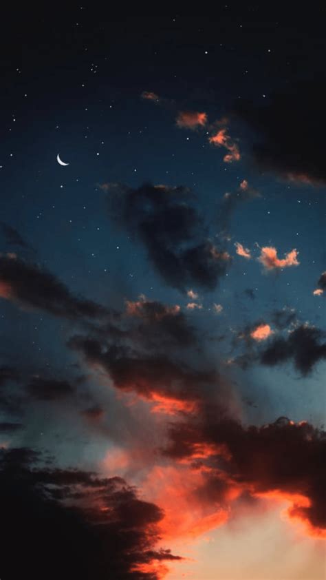 20 Top Wallpaper Aesthetic Night Sky You Can Get It Free Of Charge