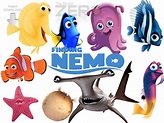 50 Finding Nemo Clipart 300DPI PNG Images Instant Download - Etsy