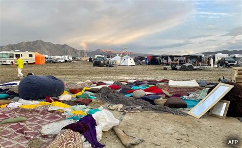 Massive Exodus Commences At Rain Soaked Burning Man Festival In Us