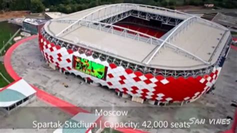 Russia World Cup 2018 Stadiums Youtube