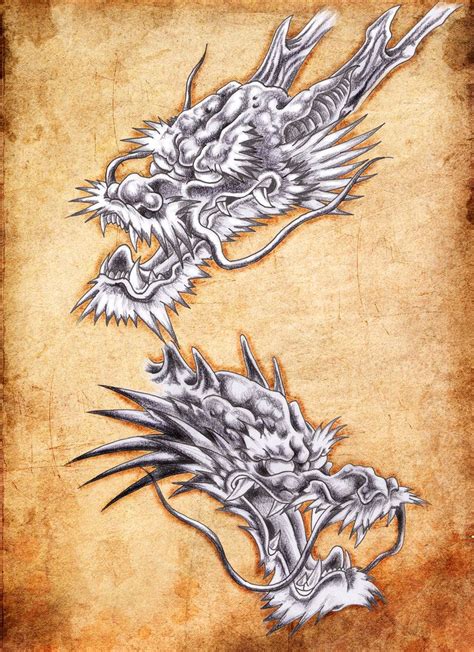 Dragon Head Tattoo Dragon Tattoo Sketch Dragon Tattoo Designs