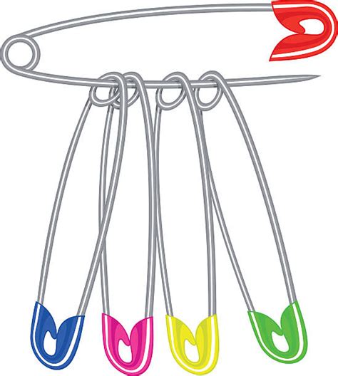Safety Pin Illustrations Royalty Free Vector Graphics And Clip Art Istock