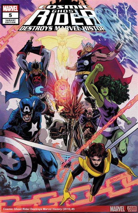 Cosmic Ghost Rider Destroys Marvel History 2019 5 Variant Comic