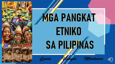 Larawan Ng Komunidad Ng Pangkat Etniko Sa Pilipinas