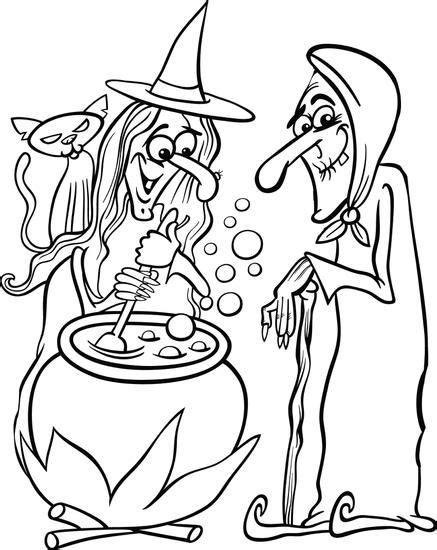Free Printable Halloween Witches Coloring Page For Kids Get This Free
