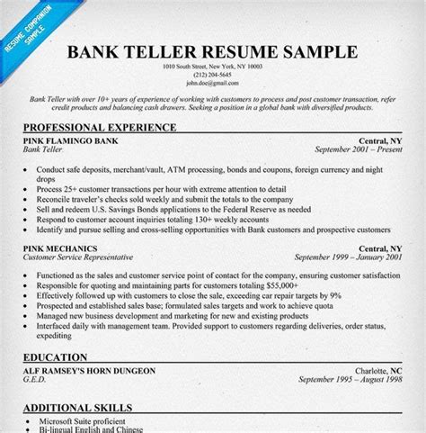 Wells fargo teller job duties. Bank Teller Job Description - Resume Samples