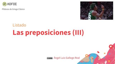 Las Preposiciones Iii