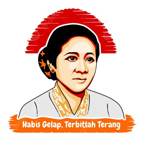 행복 Kartini 날 포스터 그림 벡터 카르티니 인도네시아 인 여성 Png 일러스트 및 벡터 에 대한 무료 다운로드