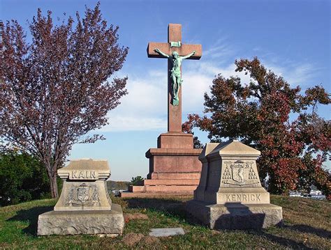 Calvary Roman Catholic Cemetery In Saint Louis Missouri Usa Bishop