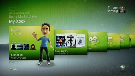 Digital Home Thoughts A Look At The New Xbox Experience Nxe