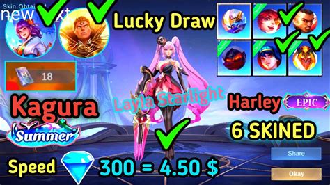 Spend 300 Daimond 450 Lucky Draw 💓 Very Lucky Draw Mobile Legends √