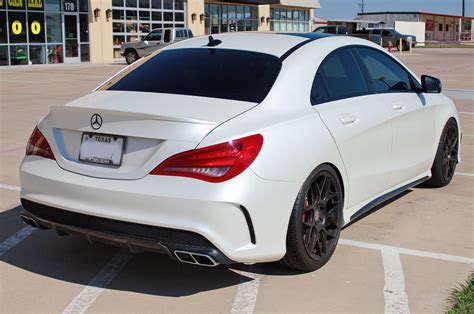 Getting your product to look very attractive and appealing further increase your chances of making a sale. Mercedes Car Wrap Satin White Pearl - Zilla Wraps