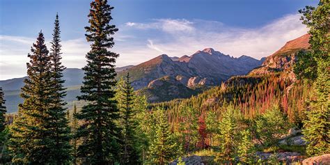 Colorful Colorado Rocky Mountain Landscape Sunrise