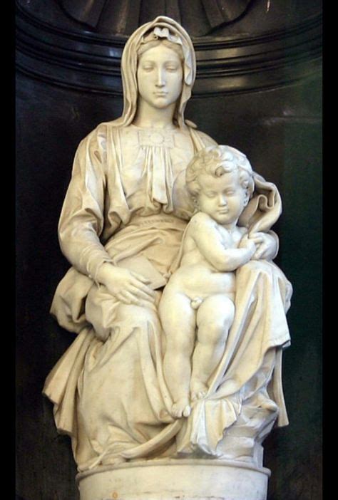 Michelangelo Michelangelo Sculpture Madonna And Child