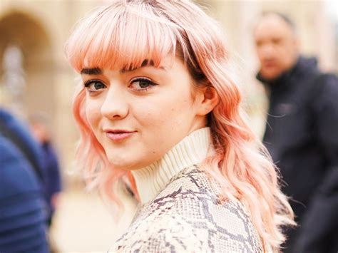 The Real Reason Maisie Williams Dyed Her Hair Pink Post Got Oye Times