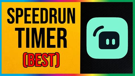 How To Add A Speedrun Timer To Streamlabs Obs Best Method Youtube