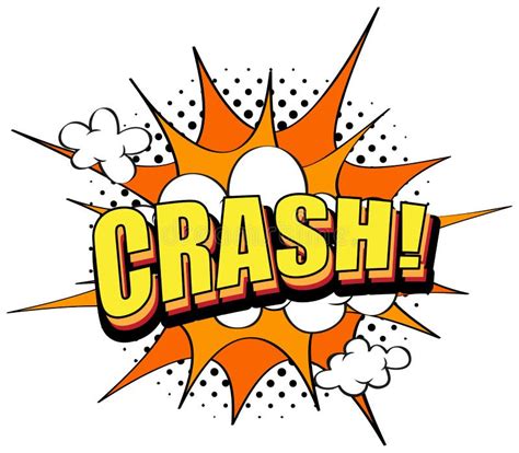 Image Of Word Crash Stock Illustration Illustration Of Crackle 91496454