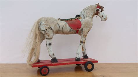 Antique Toy Horse for sale at Pamono