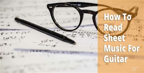 Check spelling or type a new query. How To Read Sheet Music For Guitar