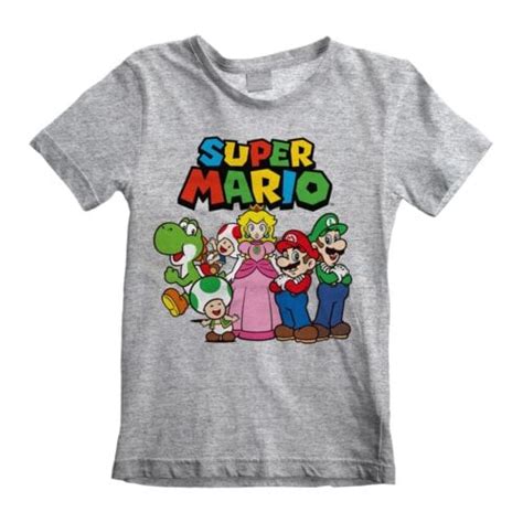 Nintendo Super Mario Group Shot Majica Glazbena Knjižara Rockmark