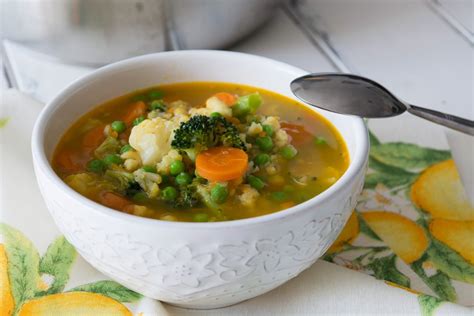 Healing Vegetable Soup A Teaspoon Of Sunshine