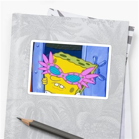 Sassy Sponge Stickers By Canyounotqueenb Redbubble