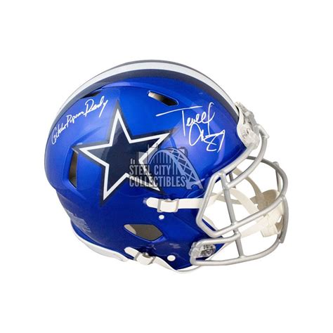 Terrell Owens Getcha Popcorn Ready Autographed Cowboys Flash Authentic