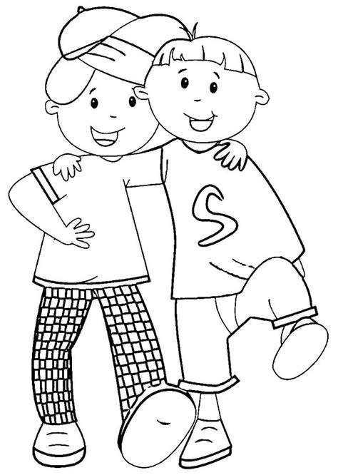 Friendship Coloring Pages Free Printable Coloring Pages For Kids
