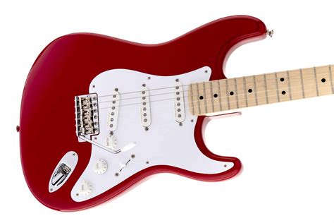 Guitarra Electrica Fender Eric Clapton Stratocaster Roja