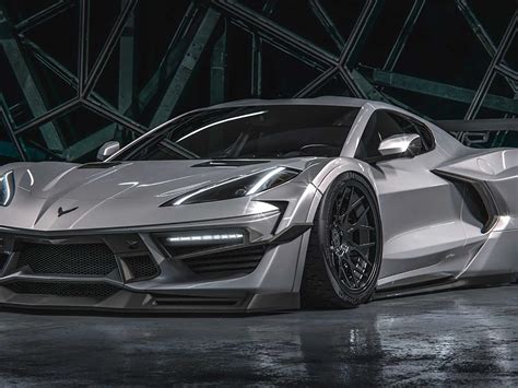 2020 Corvette C8 Lowered Widebody Kit Is In The Works 50 Off
