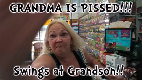 Grandma Gets Pissed Swings At Grandson Creator Spotlight Lance210 Youtube